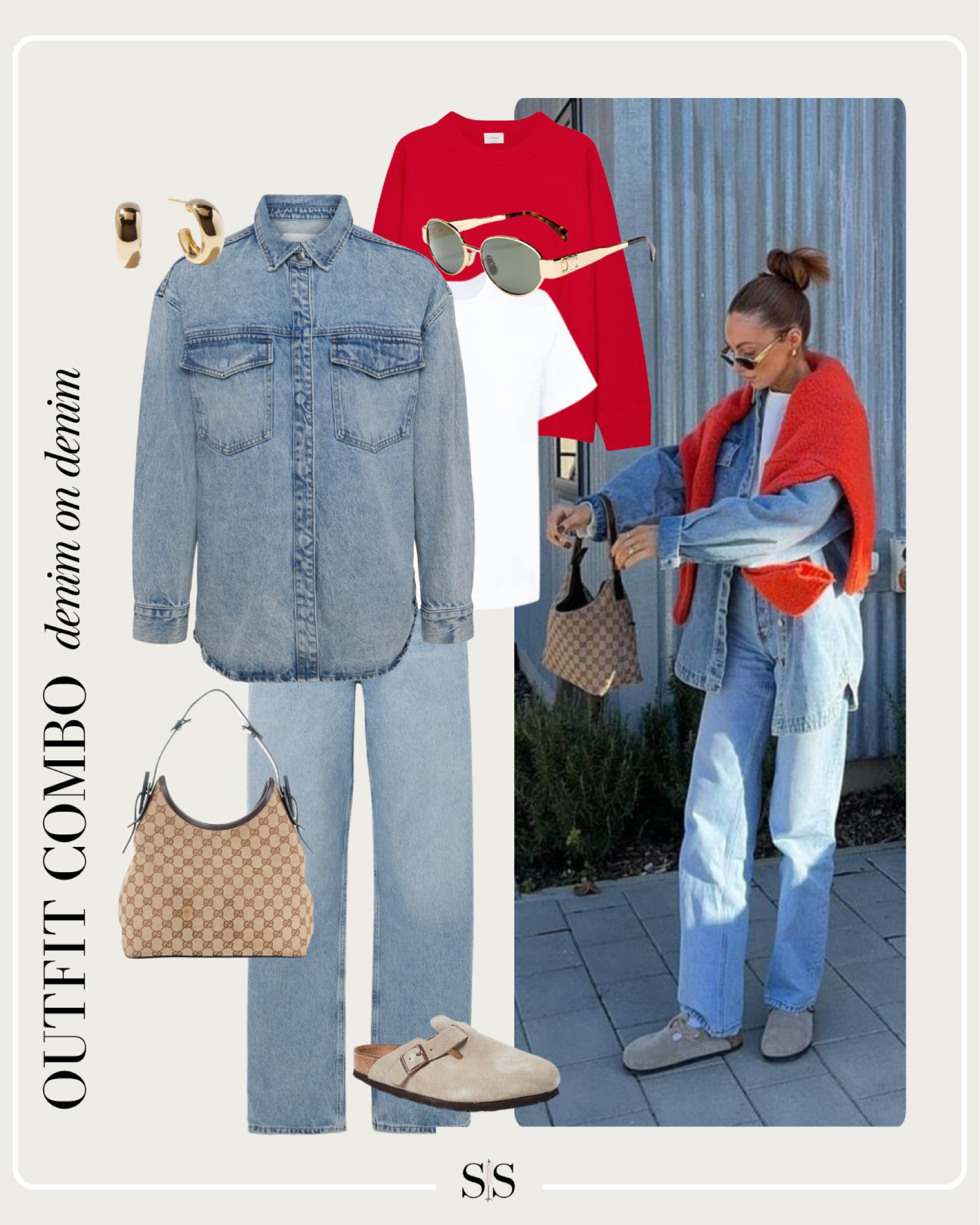 February Style Guide: no fail outfit combos | denim on denim  

#pinterestoutfit #springoutfit #transitionaloutfit #outfitformula #doubledenim

#LTKStyleTip