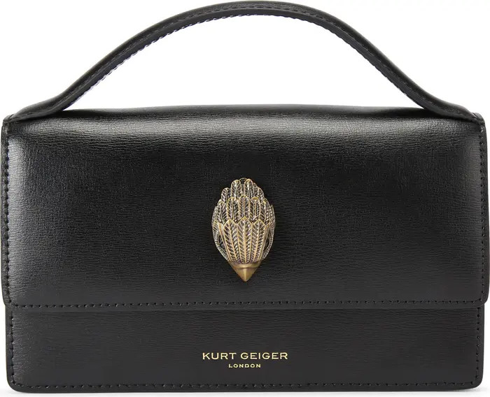Kurt Geiger London Small Bond Leather Top Handle Bag | Nordstromrack | Nordstrom Rack