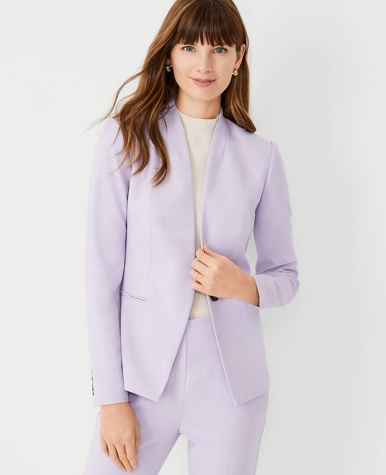 The Cutaway Blazer in Bi-Stretch | Ann Taylor (US)