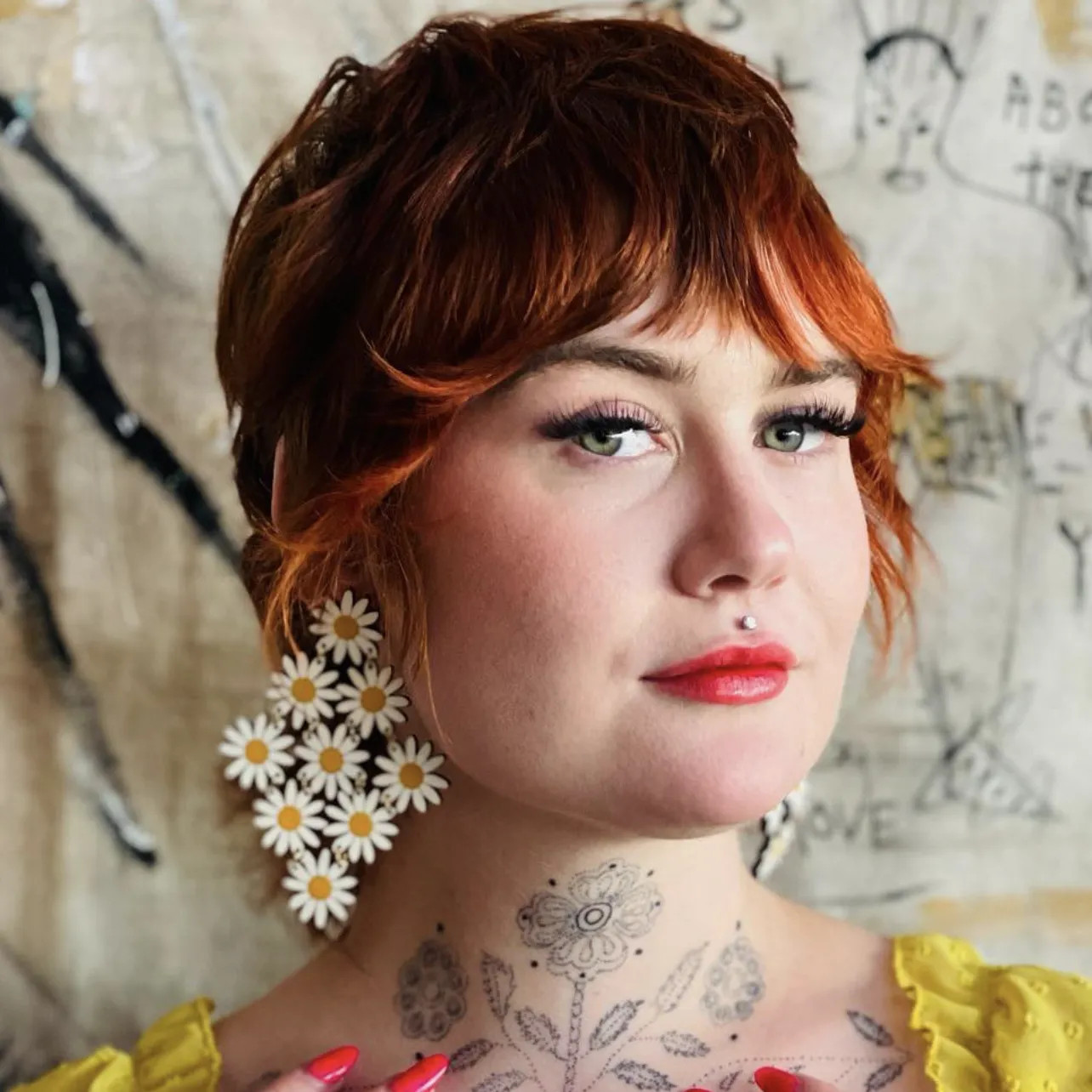 Daisy Chain Statement Earrings | Le Chic Miami