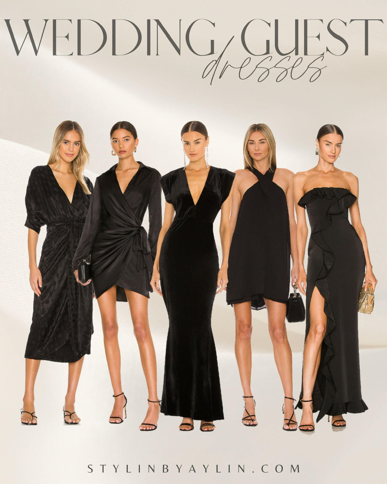 Wedding guest dress, fall formal, black dress #StylinbyAylin 

#LTKGiftGuide #LTKwedding #LTKstyletip