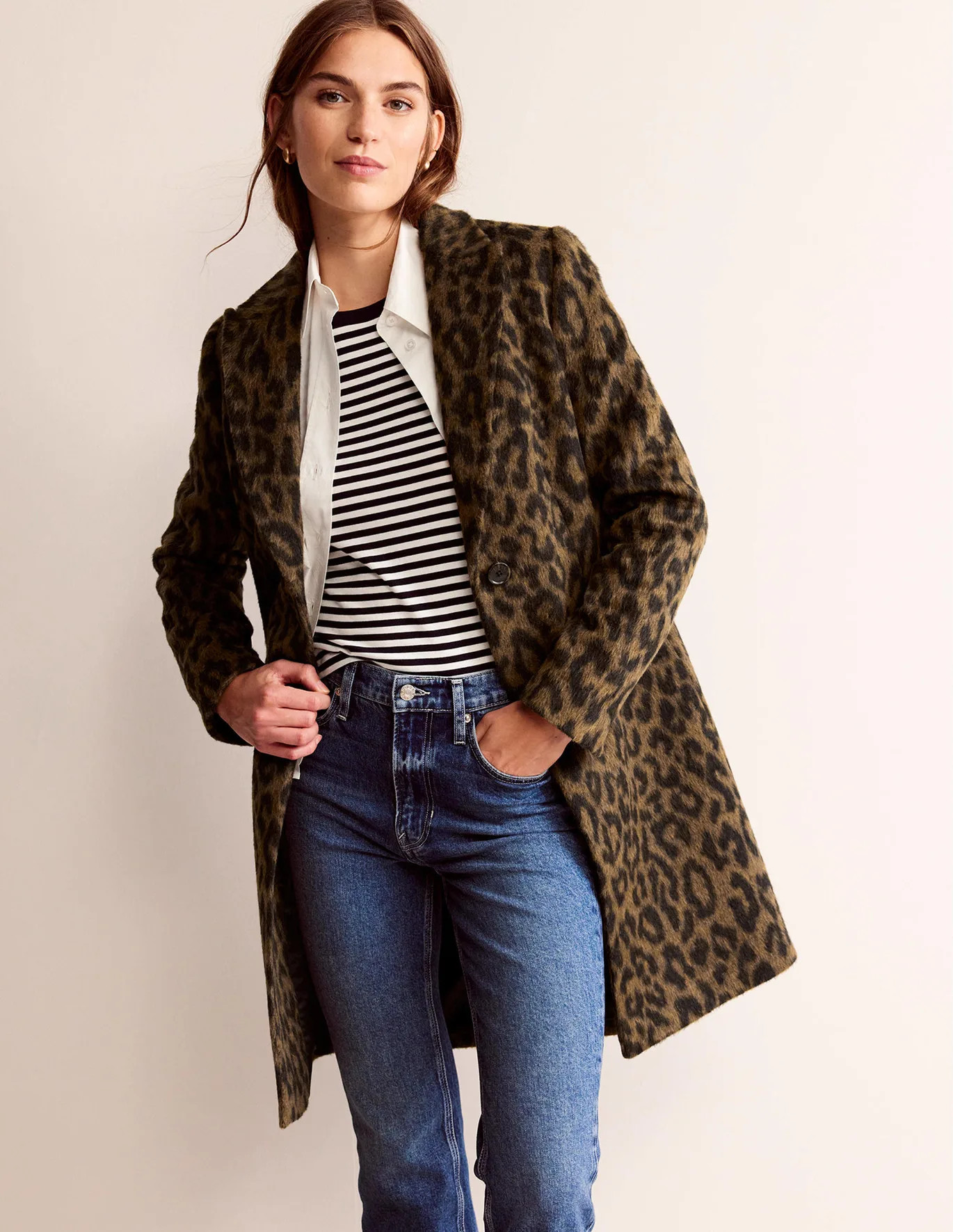 Canterbury Printed Coat | Boden (US)