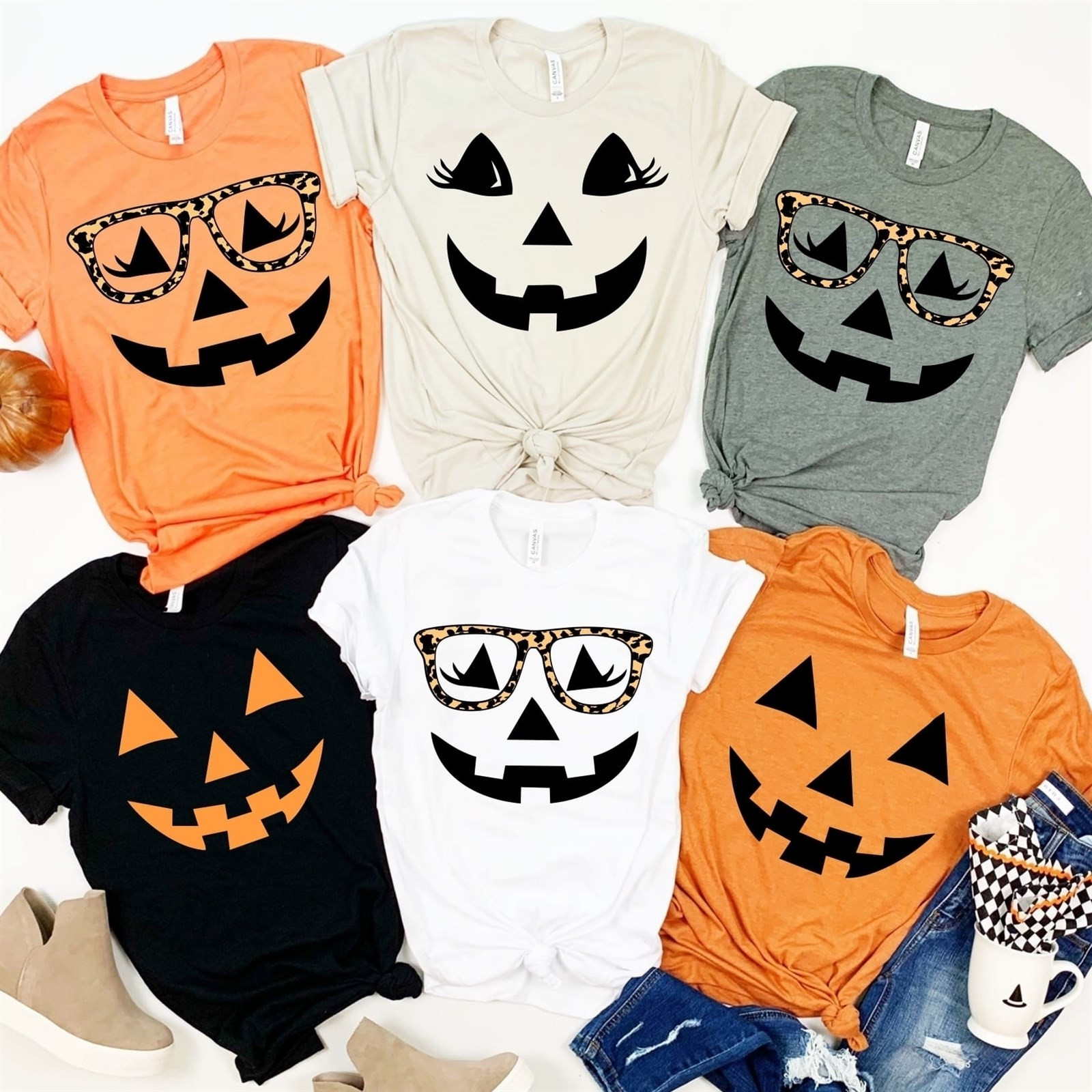 Jack-O-Lantern Tops | Jane