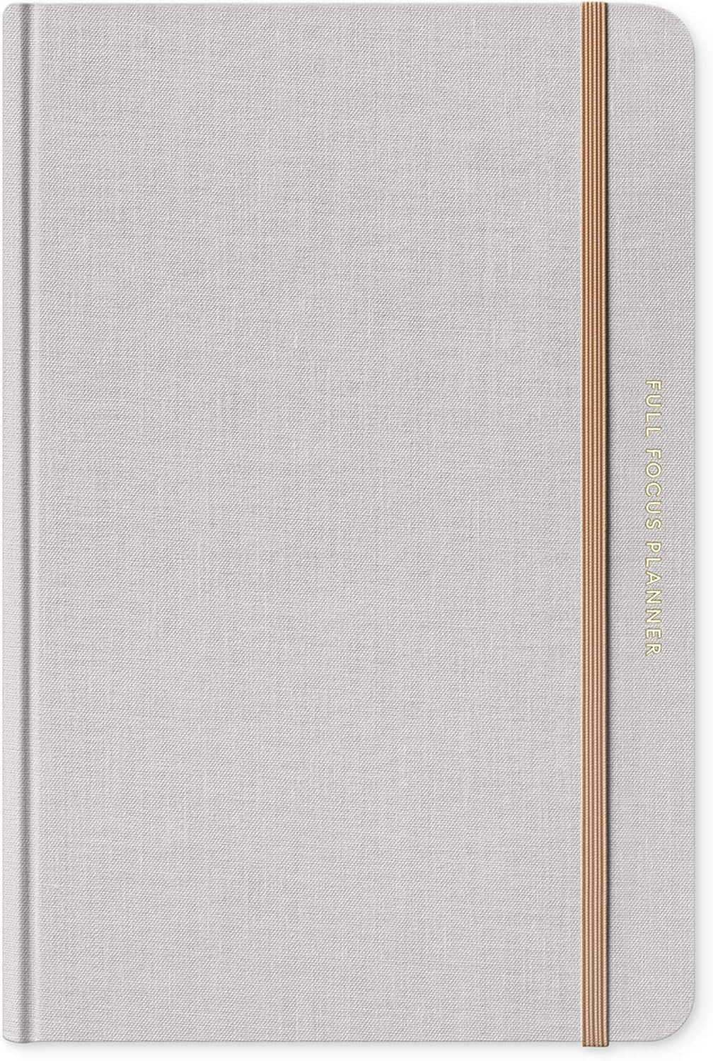 Full Focus Oatmeal Linen Planner by Michael Hyatt - The #1 Daily Planner to Set Annual Goals, Increase Focus, Eliminate Overwhelm, and Achieve Your Biggest Goals - Hardcover | Amazon (US)