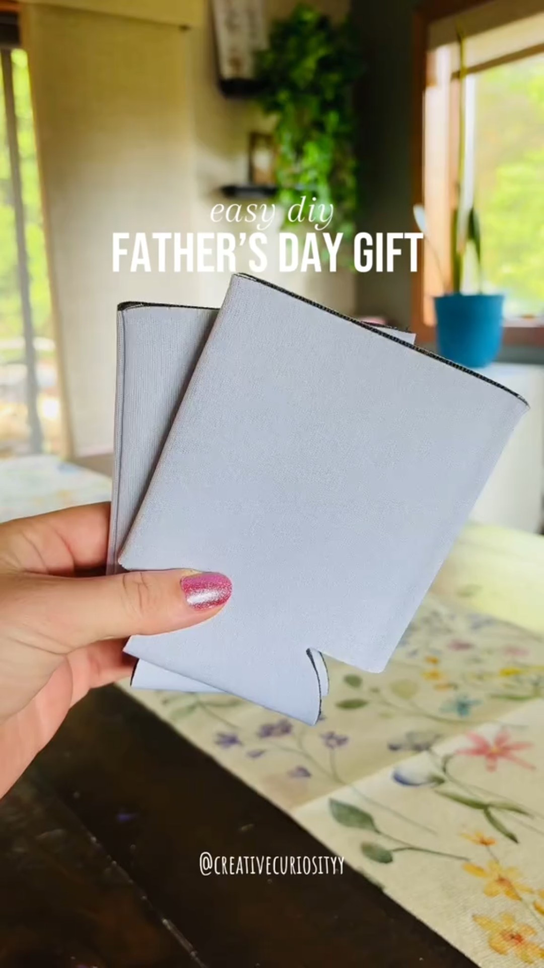 Have a guy in your life who likes a cold drink? Here’s a super simple gift idea (and what we’re doing this year!)

Pair these DIY coozies with a pack of their favorite drink and a few snacks and you have a practical, meaningful, great gift for Fathers Day 👌🏼

#fathersday #fathersdaygift #diy #diygift #diyfathersdaygifts #dad #giftforhim #giftfordad #giftforgrandparents #toddleractivities  #coozie #summer #summervibes #summerdiy


#LTKKids #LTKFamily