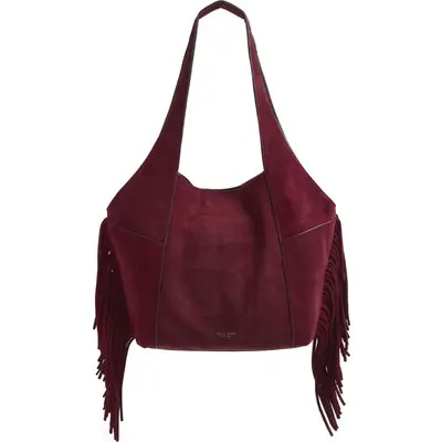 rag & bone Brayton Fringe Suede Shopper in Cho at Nordstrom | Nordstrom
