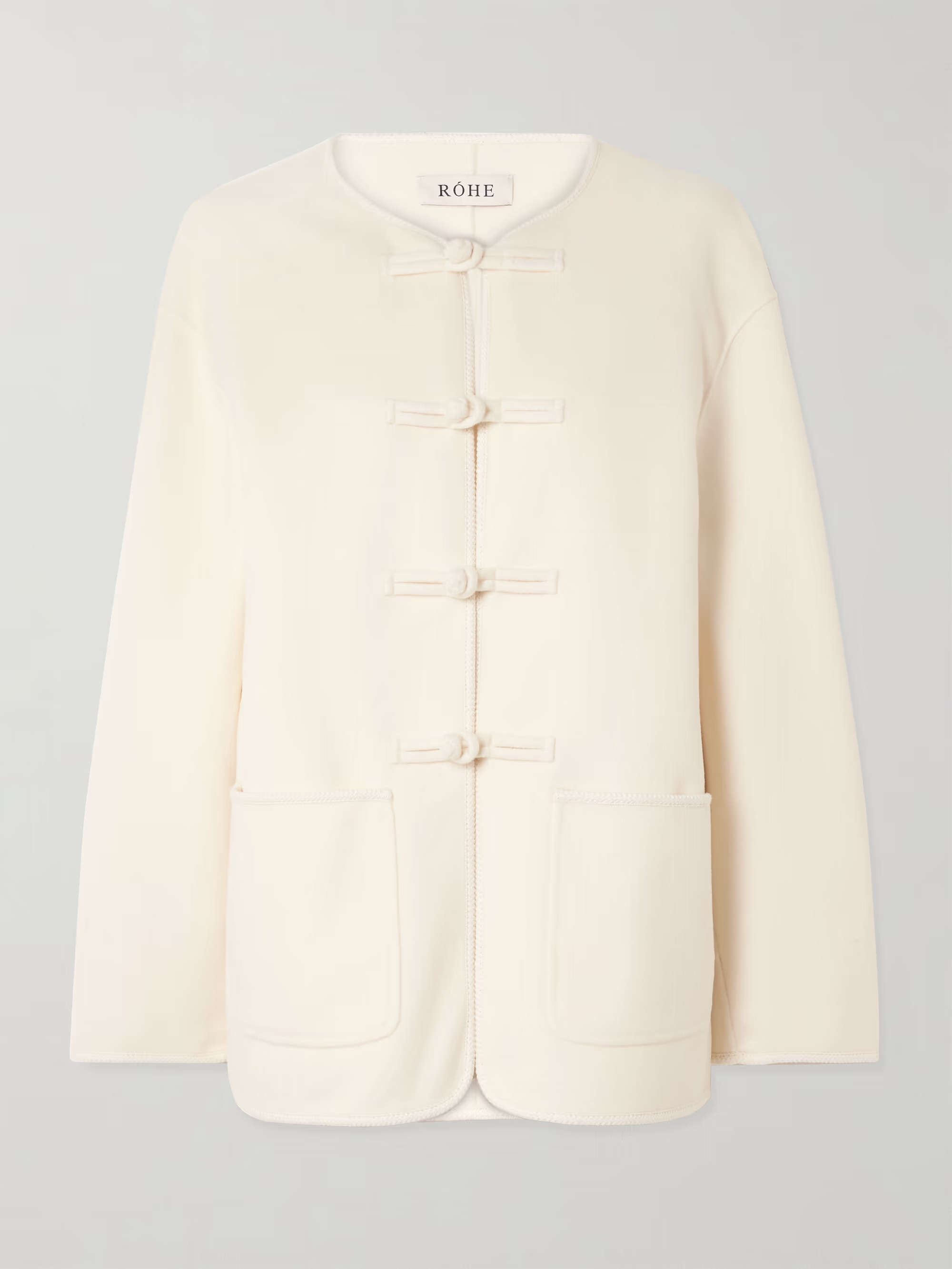 Embroidered wool jacket | NET-A-PORTER (UK & EU)