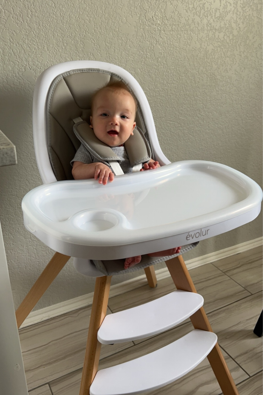 We’ve loved this high chair for our two kids! Removeable tray, easy to clean, and not an eyesore to have in the dining room. Lots of cute colors, including gray which is just currently out of stock  

#LTKHome #LTKBaby #LTKKids
