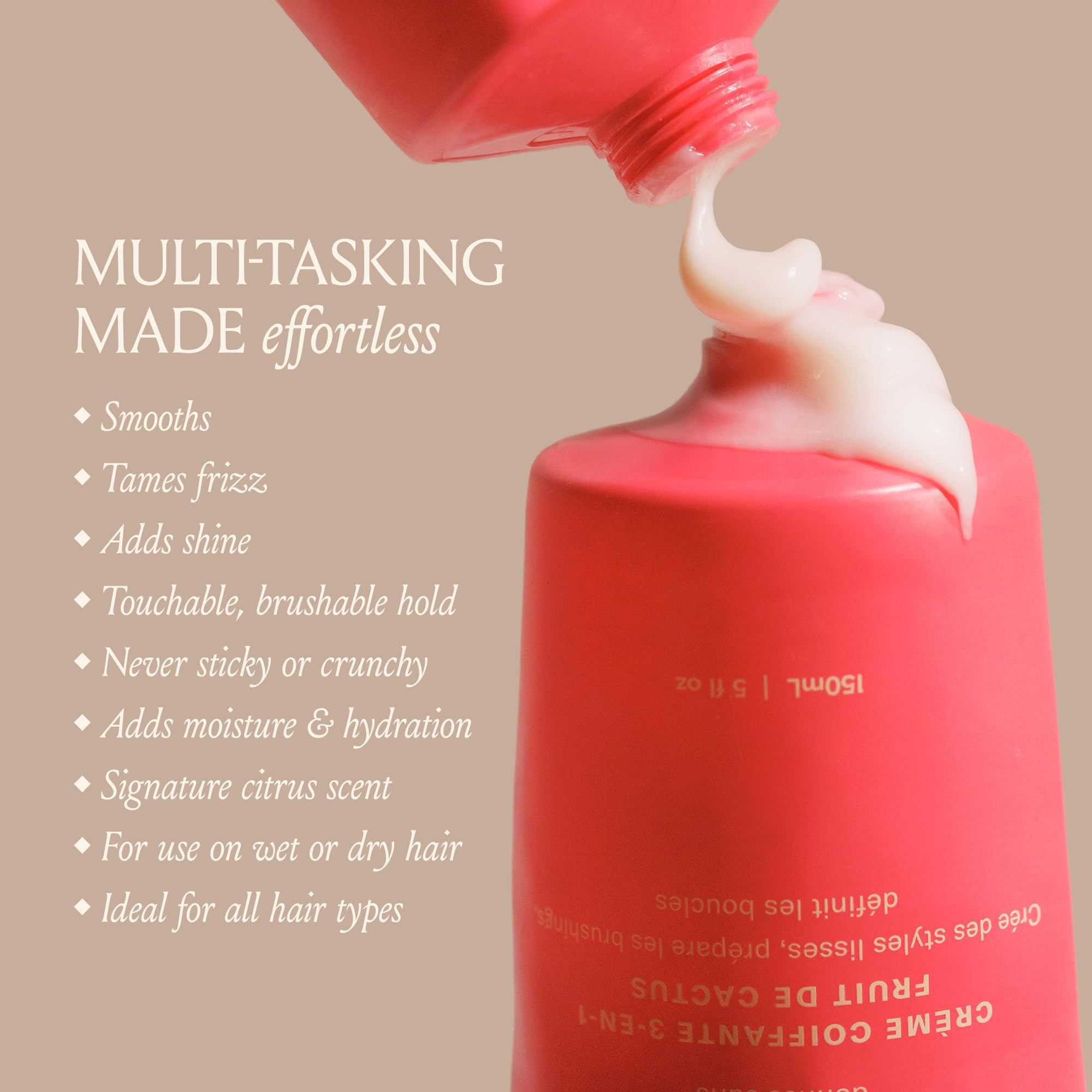 DAE Cactus Fruit 3-In-1 Styling Cream - Smooth Styles, Prep Shiny Blowouts, Defines Curls (5 oz.) | Amazon (US)