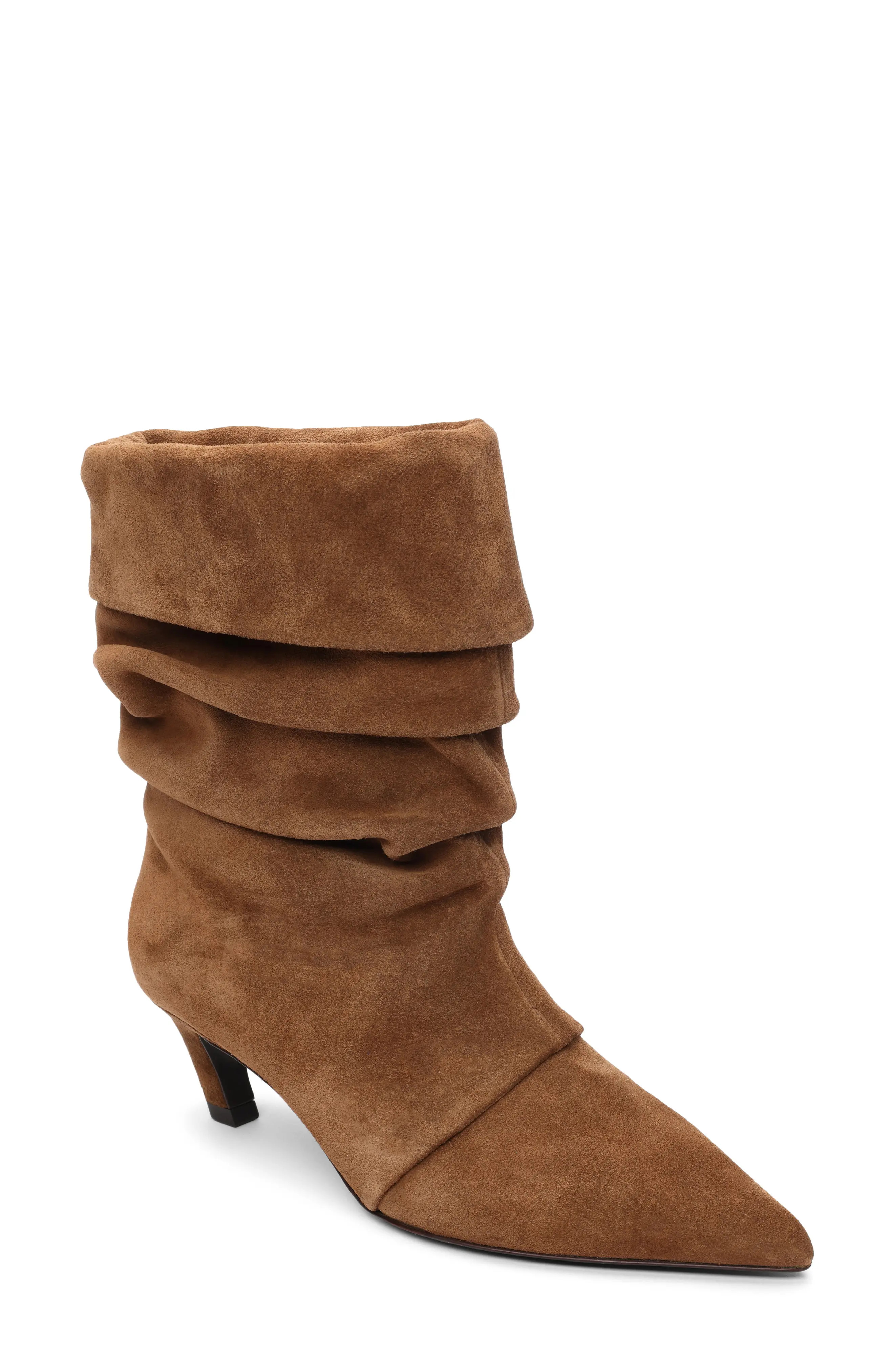 Ash Virgee Pointed Toe Kitten Heel Bootie (Women) | Nordstrom | Nordstrom