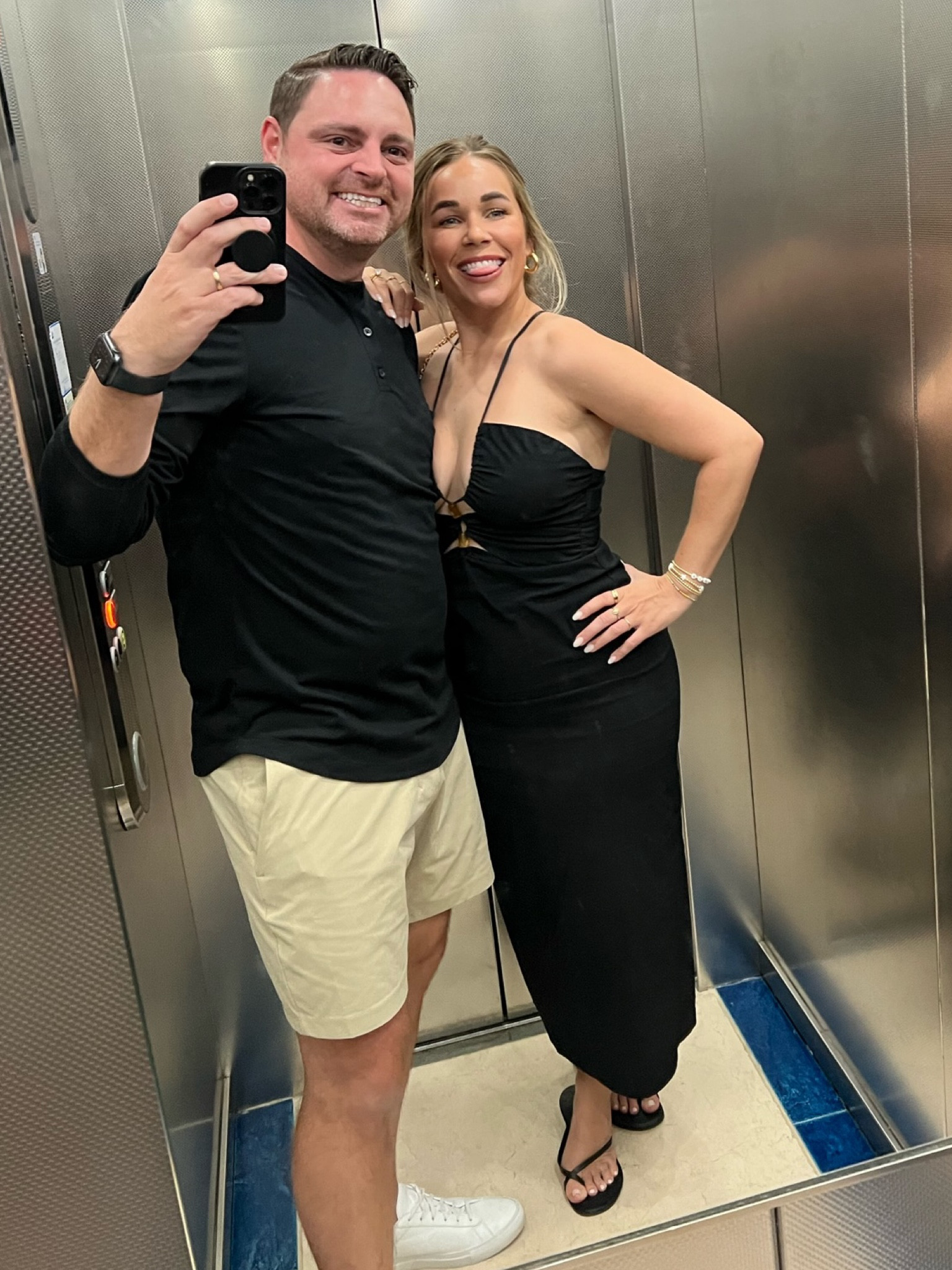 Elevator pics sometimes are the best you can do. This dress was a stunner  

#LTKtravel #LTKeurope #LTKmens
