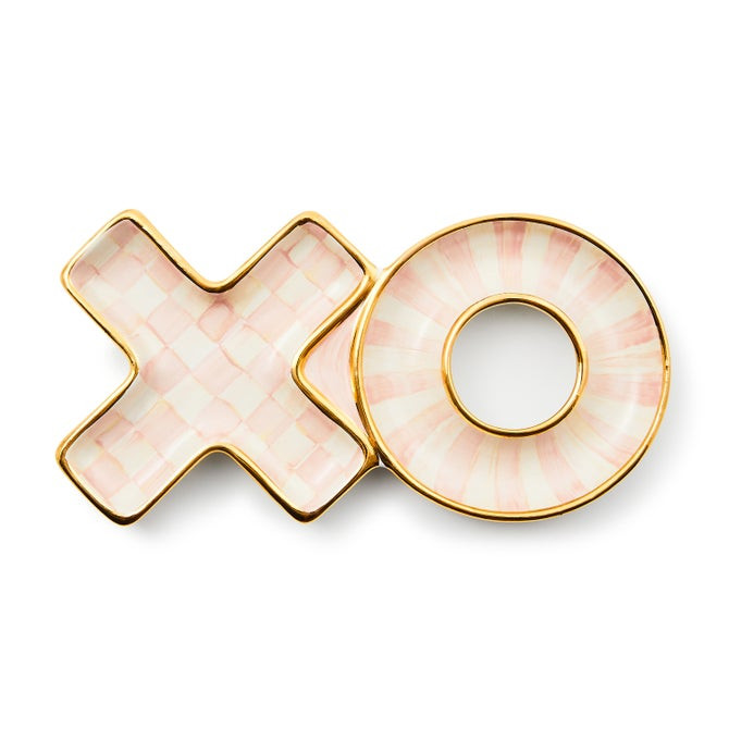 Rosy XO Dish | MacKenzie-Childs