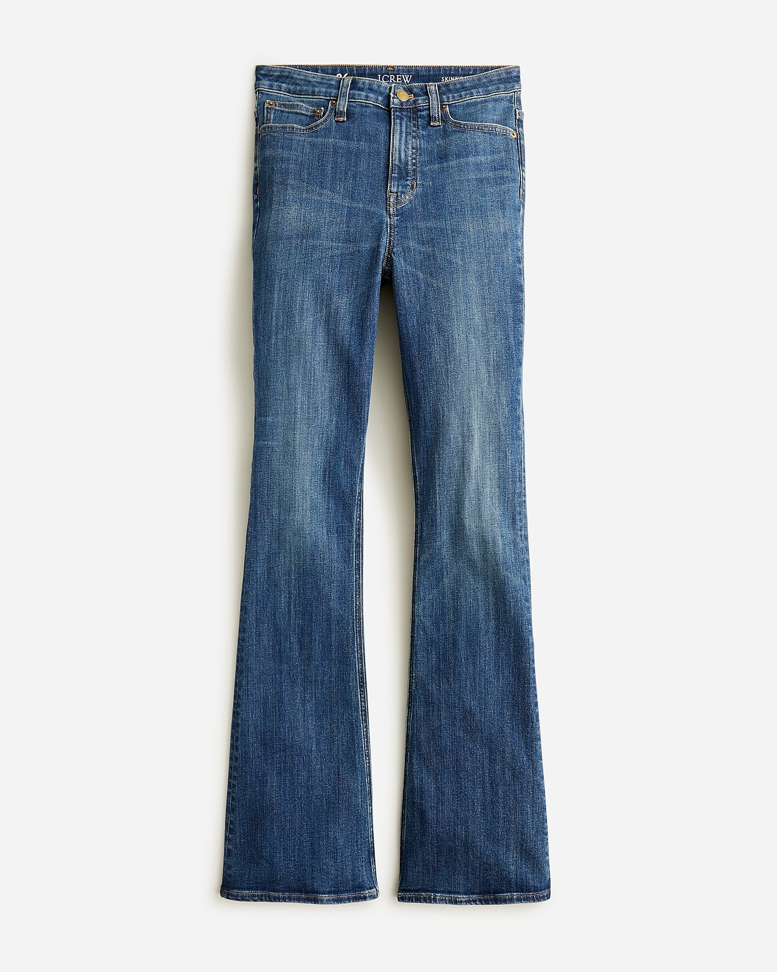 Petite skinny flare jean in Wakeman wash | J. Crew US