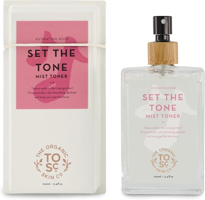 Toner for Face | Set The Tone by The Organic Skin Co. | Hydrating Toner Facial Spray | Rosewater ... | Amazon (US)