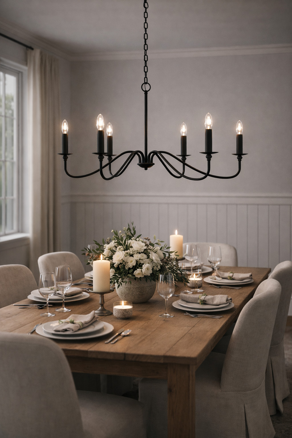 Pottery Barn Lucca Chandelier dupe alert. I found this Birch Lane Ableton 6-Light Candle-Style Chandelier at Wayfair and it gives the same classic, elevated look as the Pottery Barn Lucca — for so much less. The timeless candle-style silhouette and warm finish make it perfect for a dining room, entryway, or even a bedroom, and it instantly adds that high-end, designer feel without the splurge. If you’ve been eyeing the Lucca, this is such a good alternative. Linked here. 

 #LTKHome #LTKSaleAlert