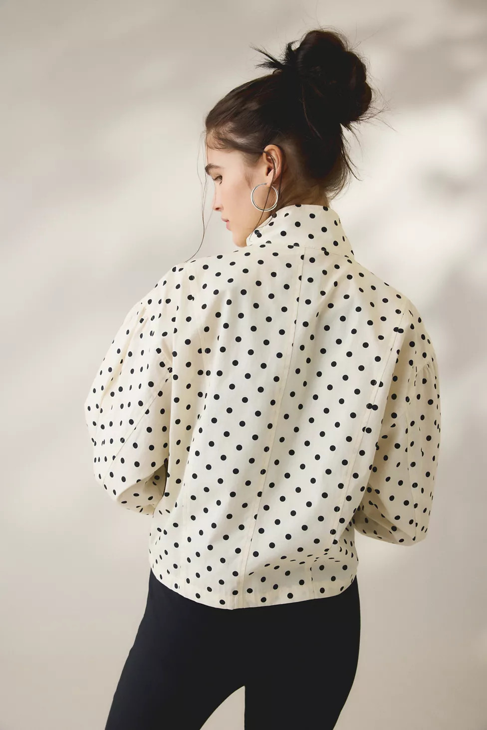 UO Allison Polka Dot Jacket | Urban Outfitters (US and RoW)