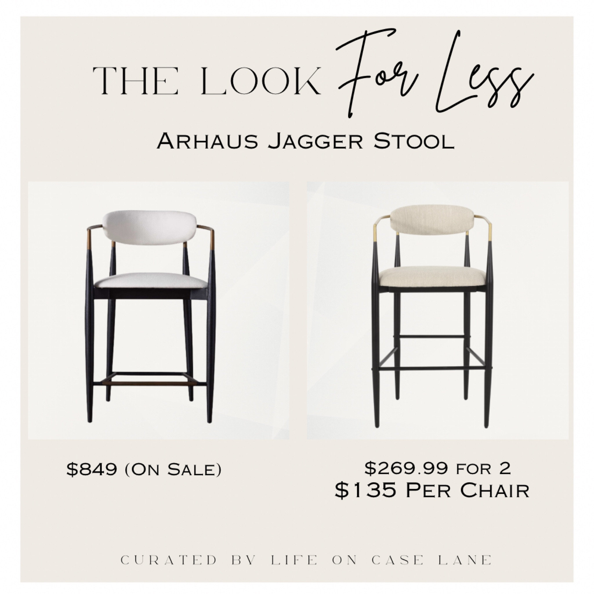 Arhaus jagger best sale counter stool