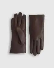 Cashmere Lined Leather Gloves | Quince