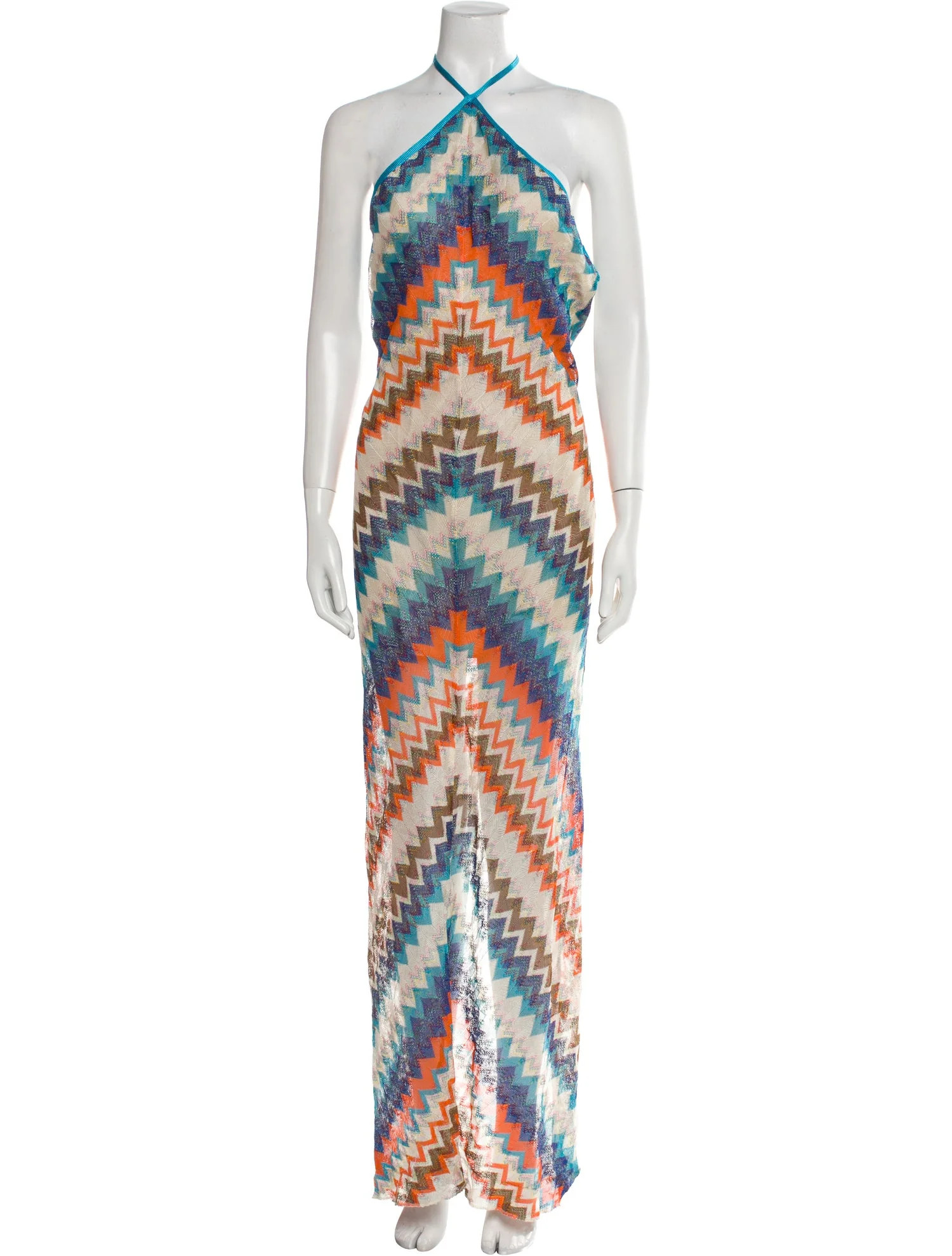 Printed Midi Length Dress | The RealReal