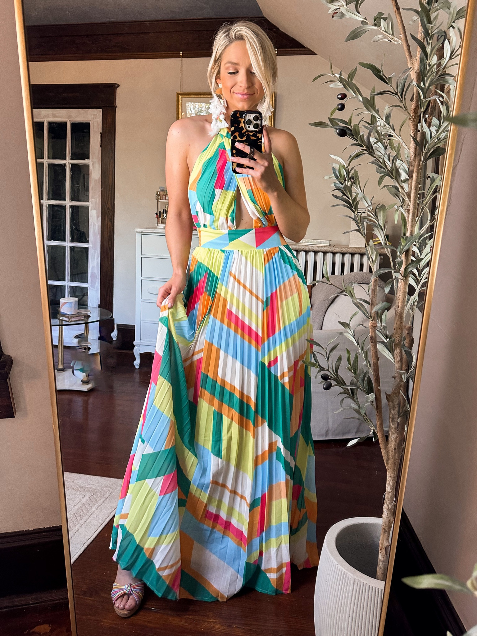 Stunning spring maxi
Wedding guest dress
Wearing size small, has an open back 

#LTKSeasonal #LTKFind