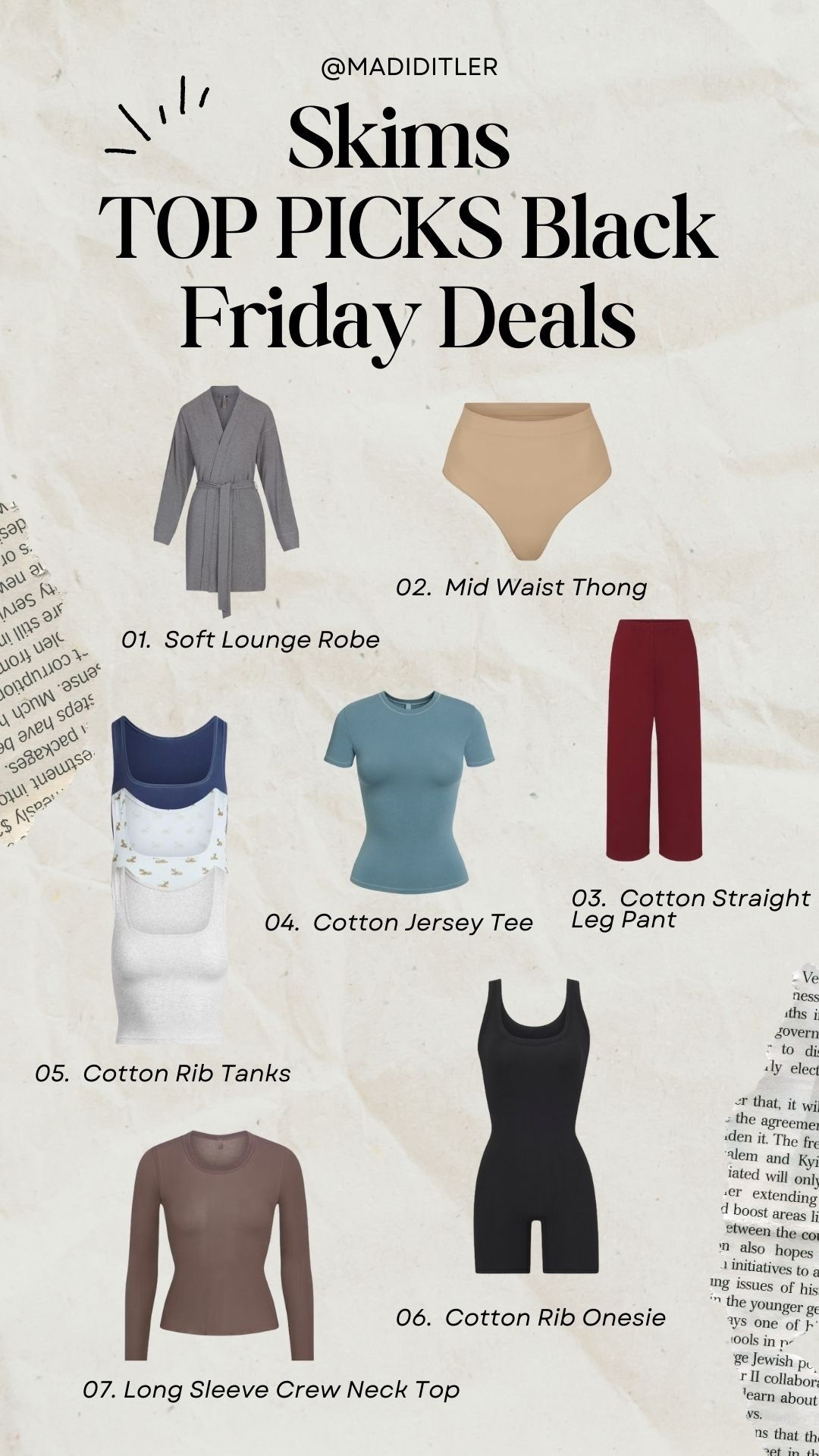 My top picks from Skims Black Friday and cyber Monday deals!



#LTKGiftGuide #LTKCyberWeek #LTKHoliday