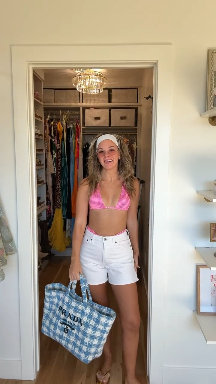 Pink shorts bikini set for my first boat day in Colorado 

Loving tan code: emersonlt
Revolve code: tulip

Wearing my usual smalls/26

Swimsuit
Boat day
Lake party
Beach day 
Pool party
Destination
Summer 
Bikini shorts
Pink checkered 
Nighty

#LTKParties #LTKSwim #LTKSeasonal