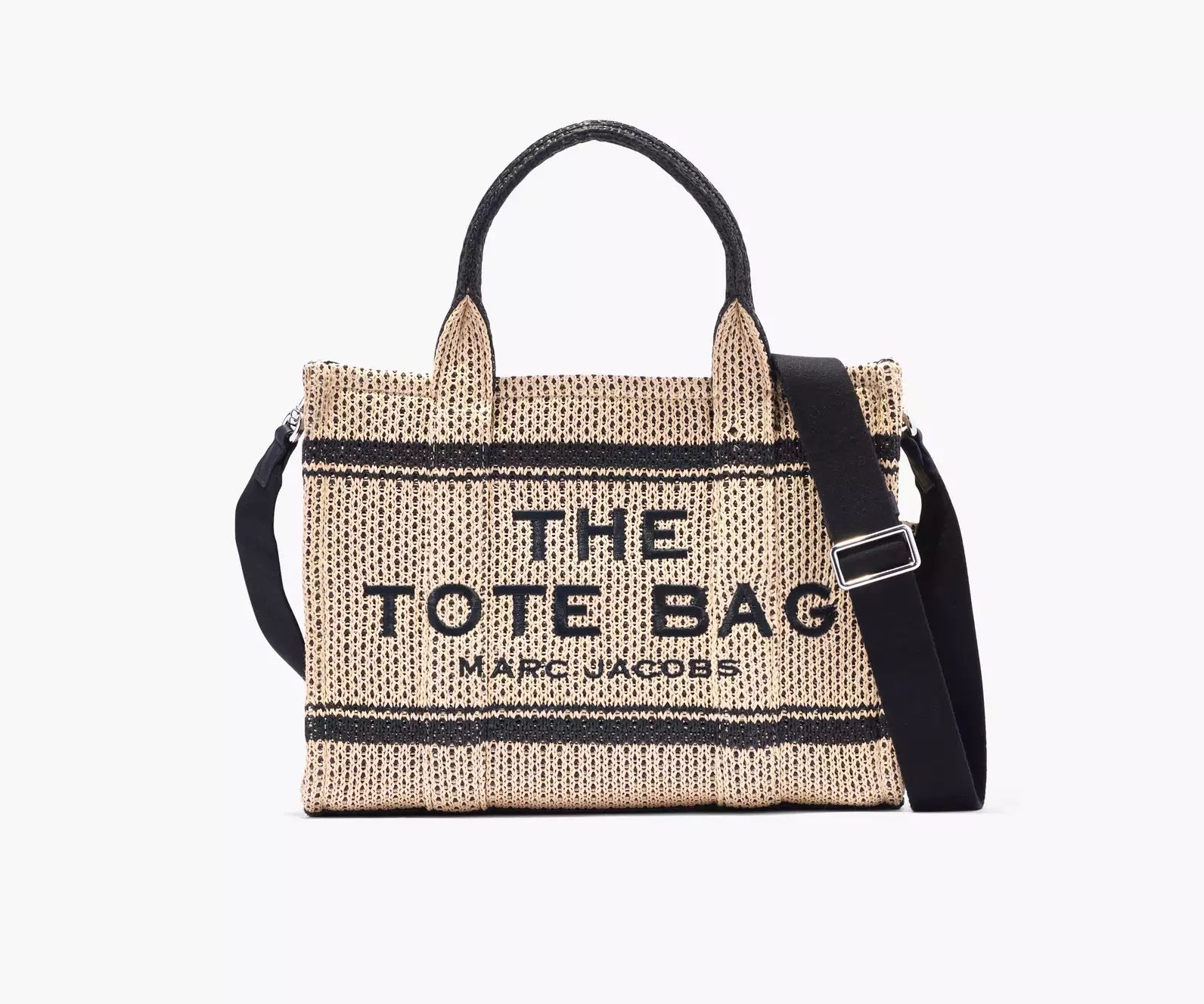 The Straw Jacquard Medium Tote Bag | Marc Jacobs