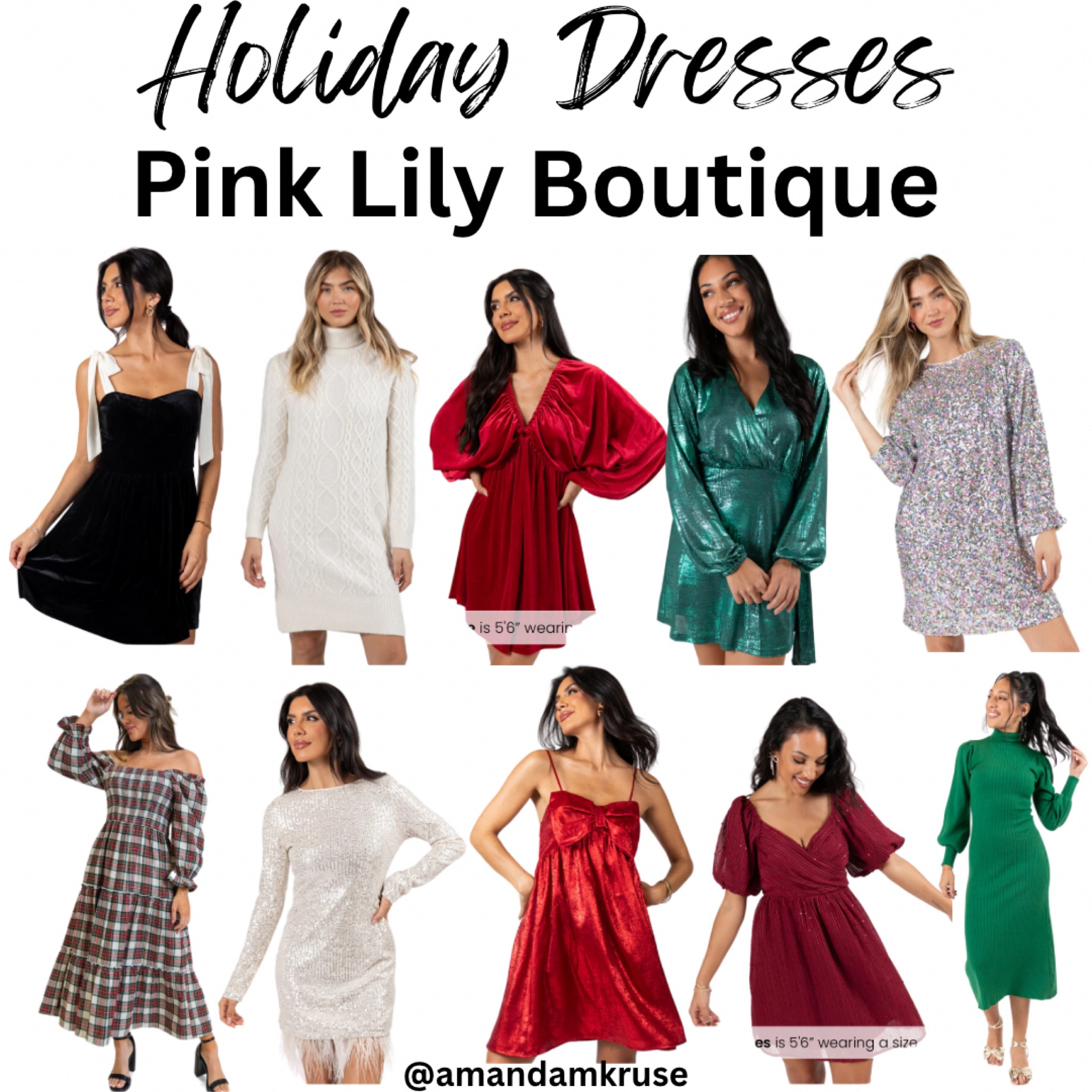Holiday dresses under $100

Velvet dress, sweater dress, sequin dress, plaid dress, bow dress, Christmas dress

#LTKSeasonal #LTKFindsUnder100 #LTKHoliday