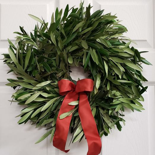 Fresh Olive Wreath | West Elm (US)