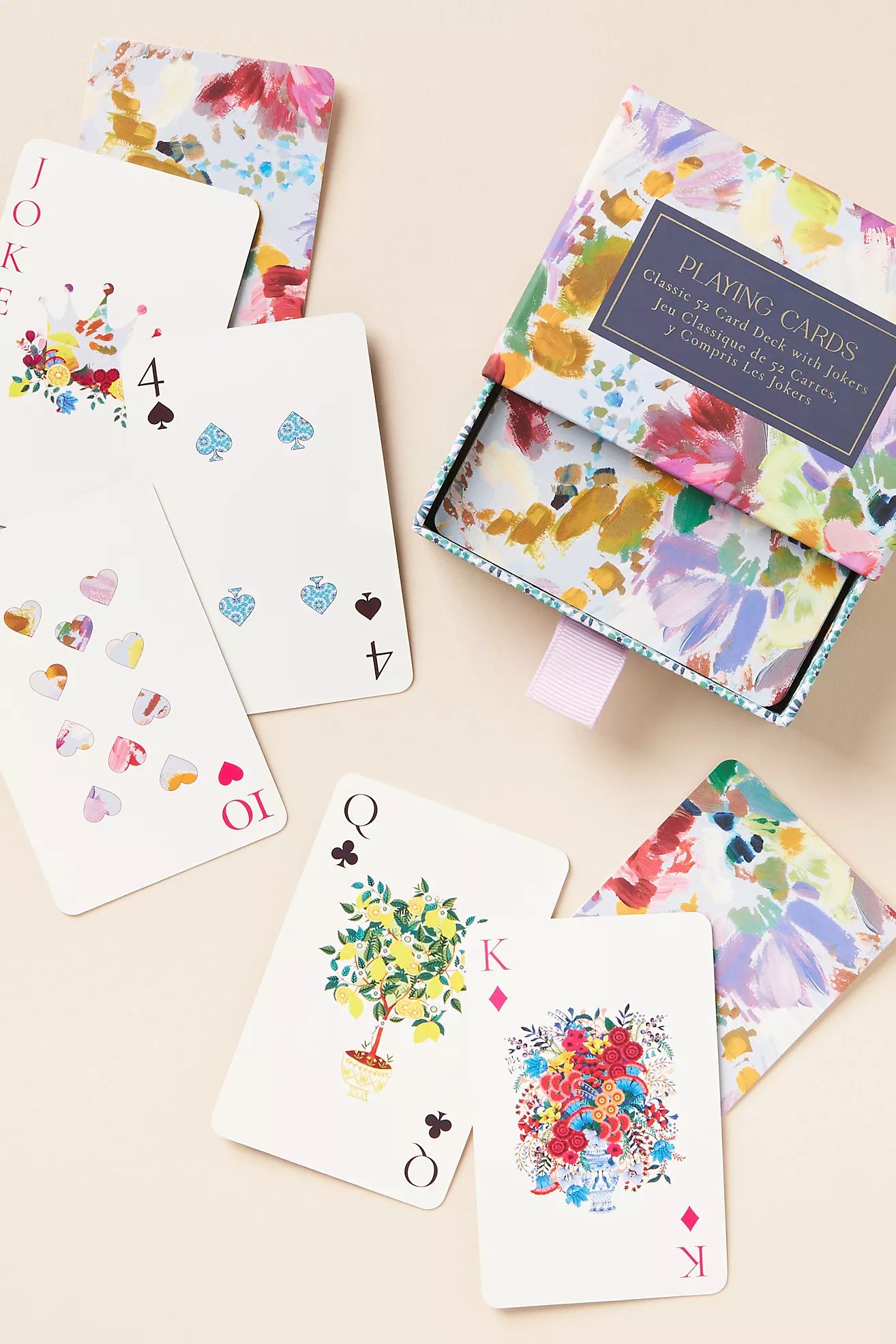 Abstract Playing Cards Set | Anthropologie (US)