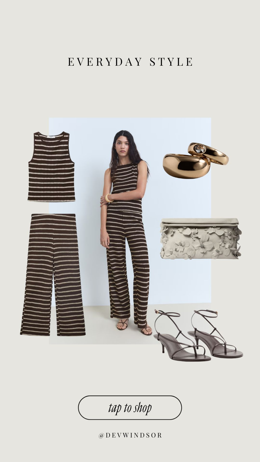 Leaning into the stripes trend this summer🤎 

 #LTKSeasonal #LTKStyleTip #LTKShoeCrush