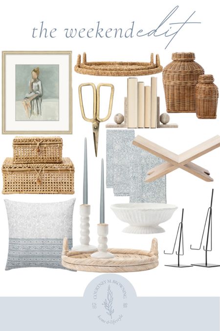The weekend edit! 25% off at mcgee and co for Memorial Day weekend! Home decor finds, home accessories 

#LTKhome