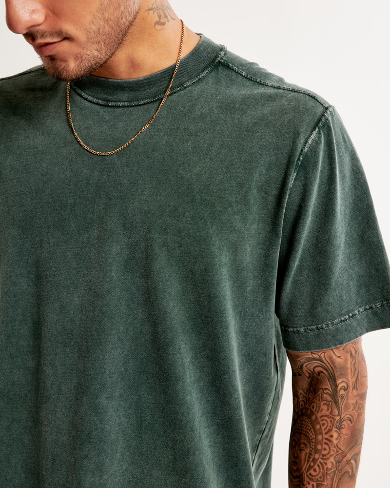 Men's Vintage-Inspired Tee | Men's Tops | Abercrombie.com | Abercrombie & Fitch (US)