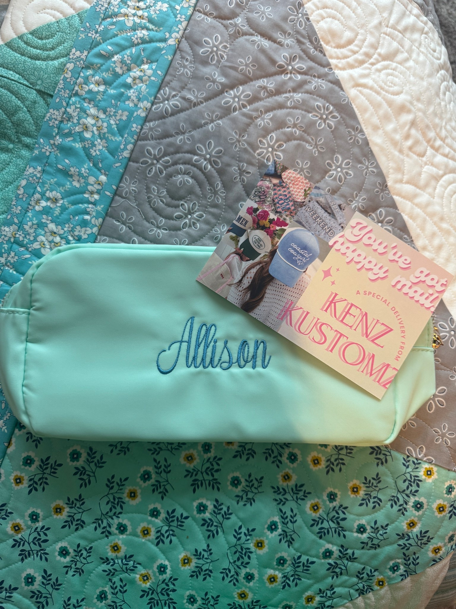 I love my custom makeup bag from Kenz Kustomz. Use code:ALLISONCARWILE to get 10% off your purchase!!

#LTKGiftGuide #LTKFindsUnder50