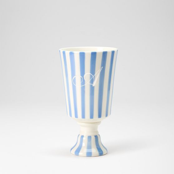 Ceramic Pedestal Vase | Mark and Graham