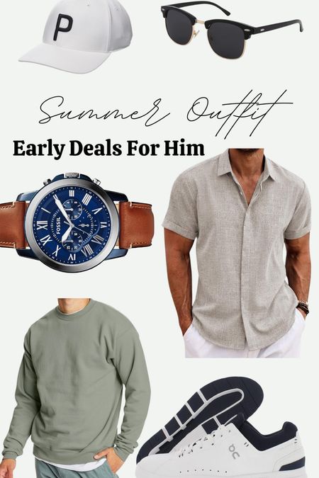Outfit inspo for HIM!! Get the latest deals before the prices go up!! Keep him ready for all the summer/spring activities ☀️☀️


#LTKstyletip #LTKSeasonal #LTKmens
