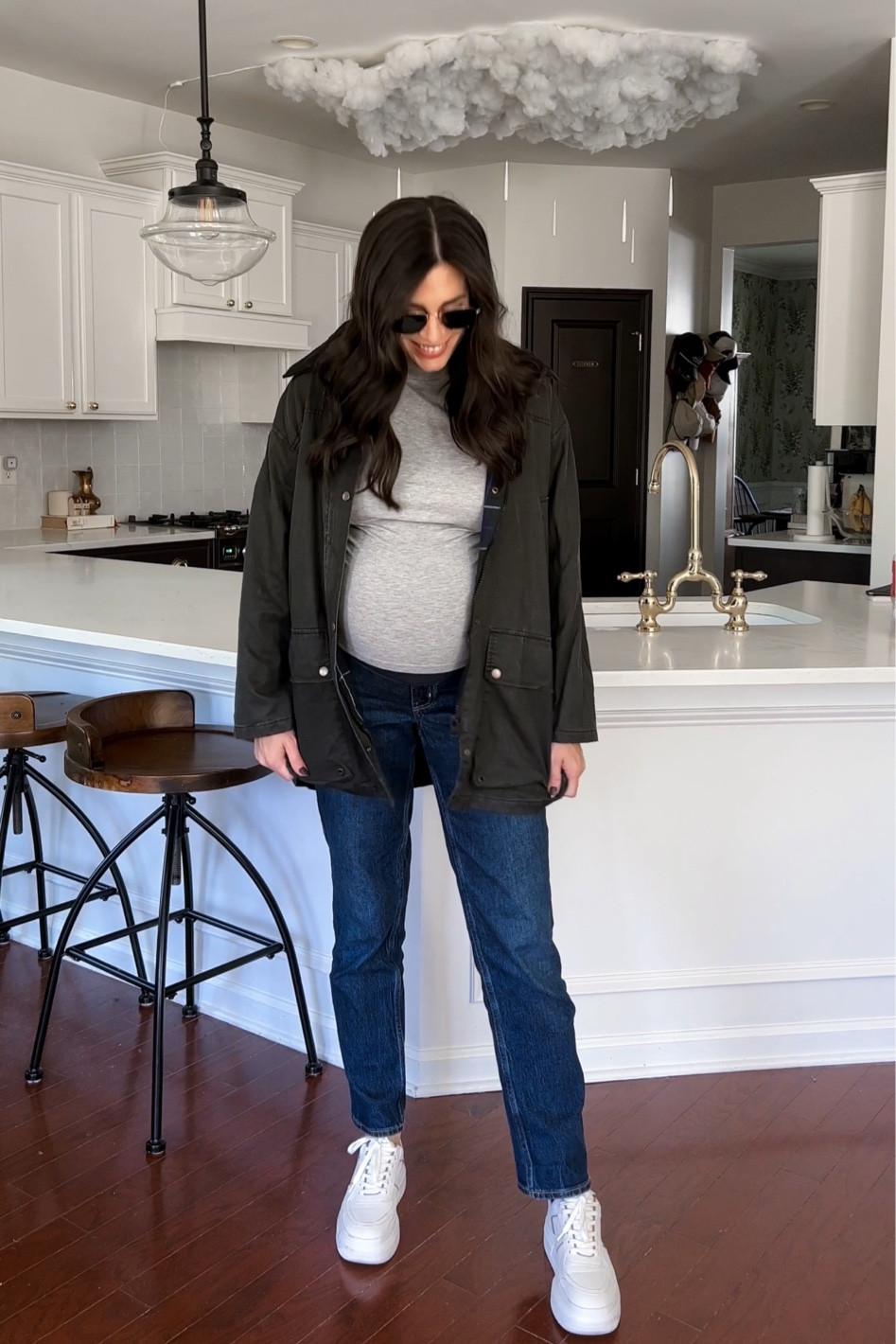 Sale oversized wax jacket Clearance, image size:1181x1772