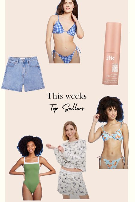 This weeks top sellers! It’s giving summer is coming! 
#swim #shorts #itkskincare #skincare 

#LTKstyletip #LTKU