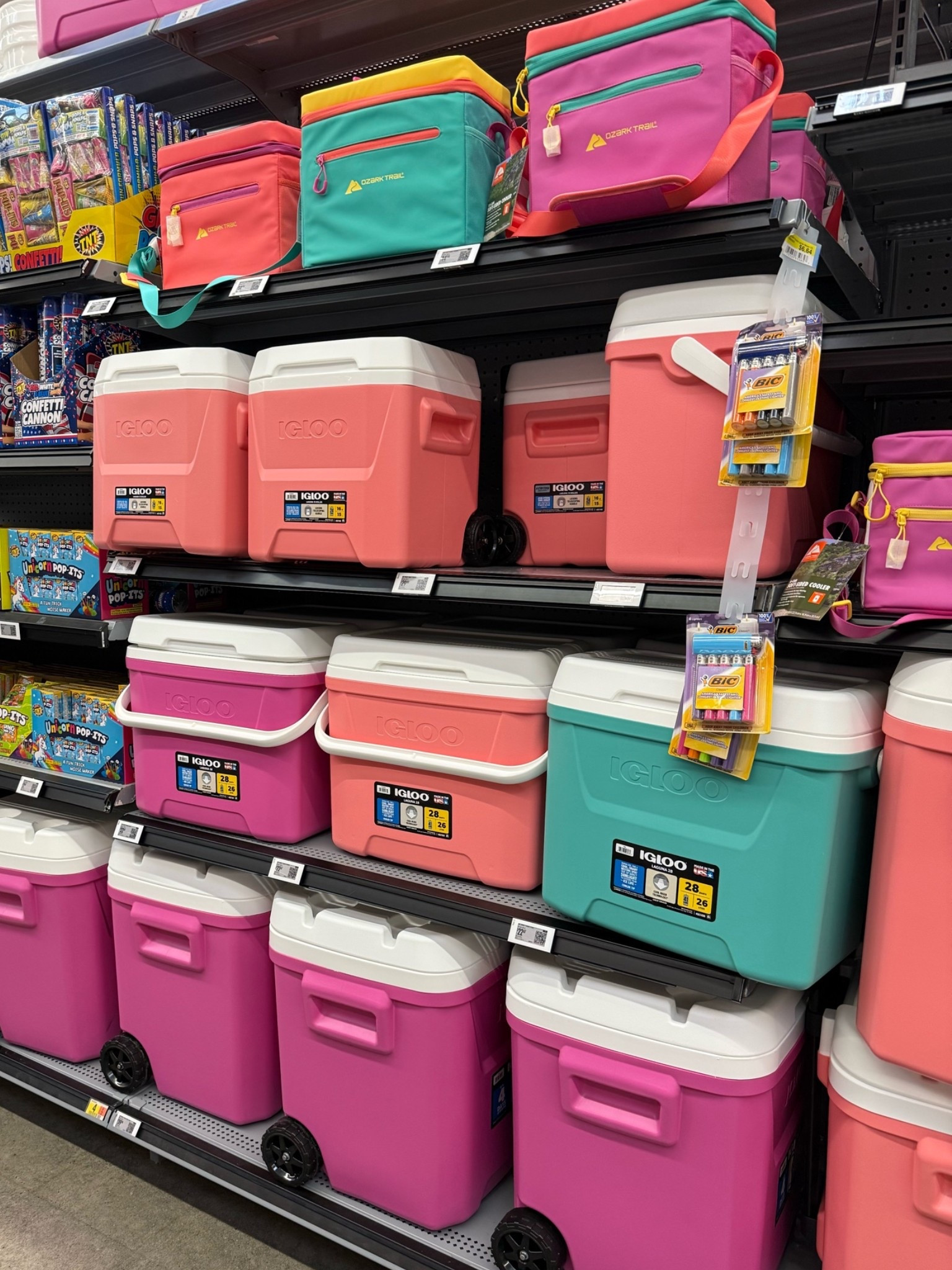 Iglooo coolers for
Summer now at Walmart