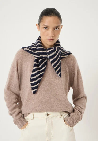 Stripe Triangle Scarf | Hush UK