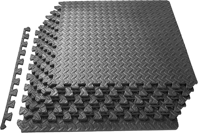 ProsourceFit Puzzle Exercise Mat ½”, EVA Foam Interlocking Tiles Protective Flooring for Gym E... | Amazon (US)