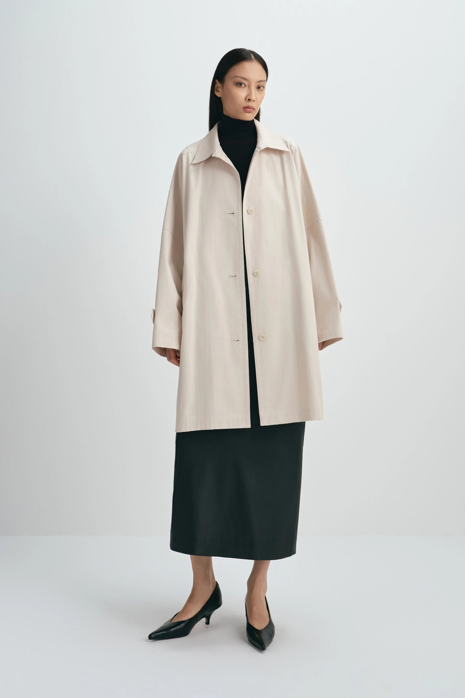 Provenance Oversized Jacket in Stone | Rue Sophie | Rue Sophie