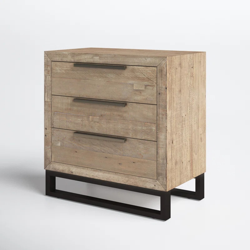 Suzette 3 Drawer Nightstand | Wayfair North America