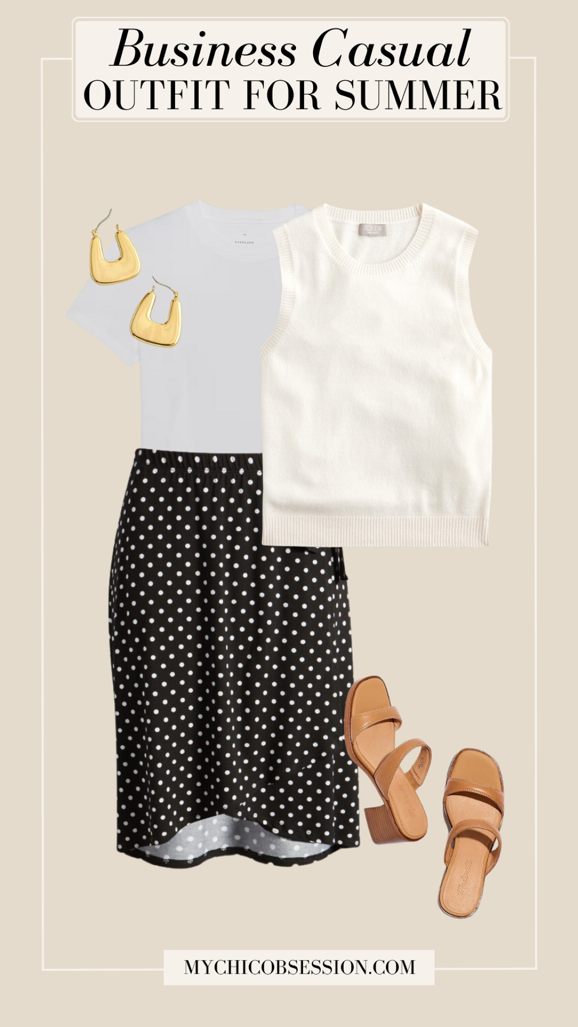 Embrace summer’s playful spirit by wearing a printed wrap skirt in a cheerful pattern. Pair it with a lightweight knit top in a coordinating color and dress it up with strappy sandals or down with casual (yet stylish) sneakers. To finish off your look, accessorize with a woven belt and statement earrings.

#LTKworkwear #LTKstyletip #LTKSeasonal