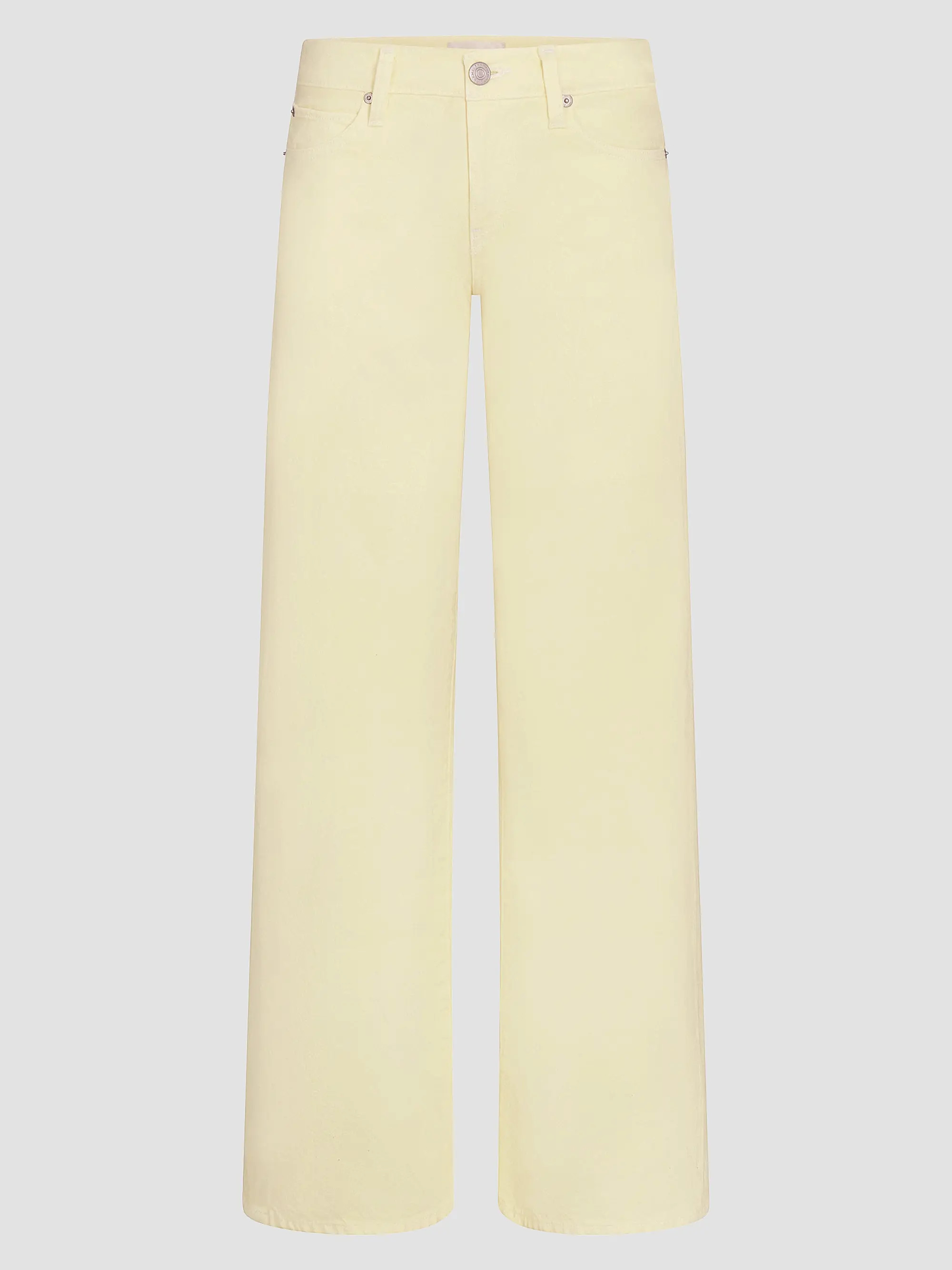 Amelia Gray x FRAME The Pixie Gray Denim Wide-Leg Jeans | Saks Fifth Avenue