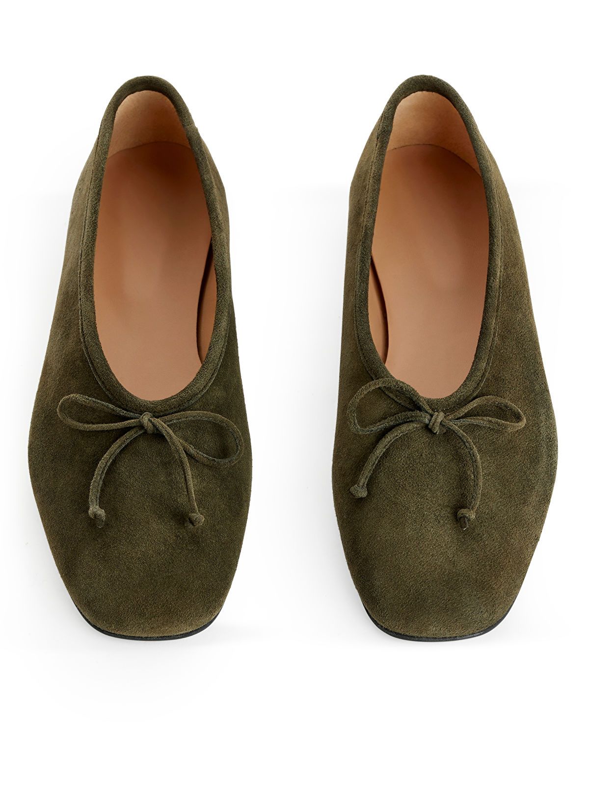 Suede Ballerina | ARKET (US&UK)