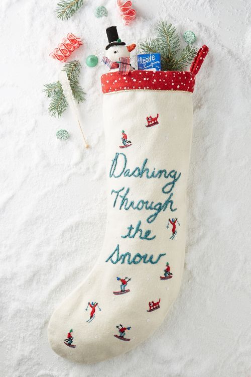 Dashing Stocking | Anthropologie (US)