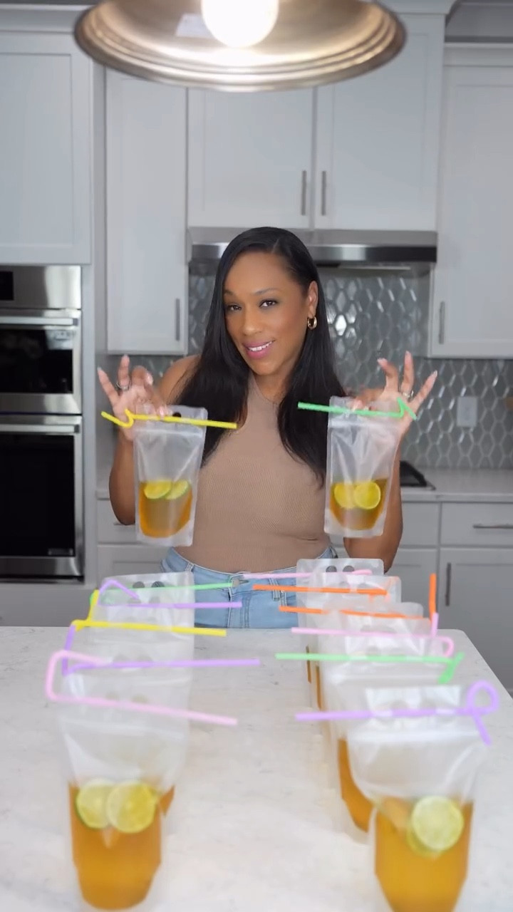 Adult Capri Suns 🤭🍹🍋‍🟩☀️ 

I mean… Motherhood is a sport too😏 

I mixed tequila, Grand Marnier, and lime juice for a classic margarita—but use whatever you like. These are perfect and convenient for the beach, the lake, cookouts, or any spring or summer event. I brought these to the game last spring and let’s just say…everyone had a time 😜

Just keep it in the fridge until you’re ready to pack it up with ice and enjoy.🙌🏾

Comment “Link” and I’ll send you the link to the pouches 

#summerfun #springfun #summercocktail #summercocktails #sportsmoms