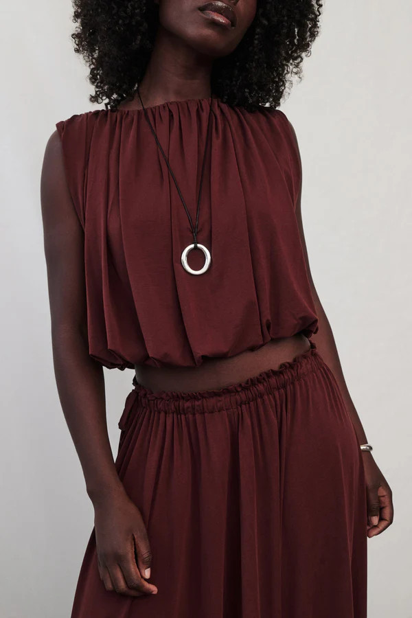 AVA SAHARA SLEEVELESS MODAL BLEND TOP | DISSH