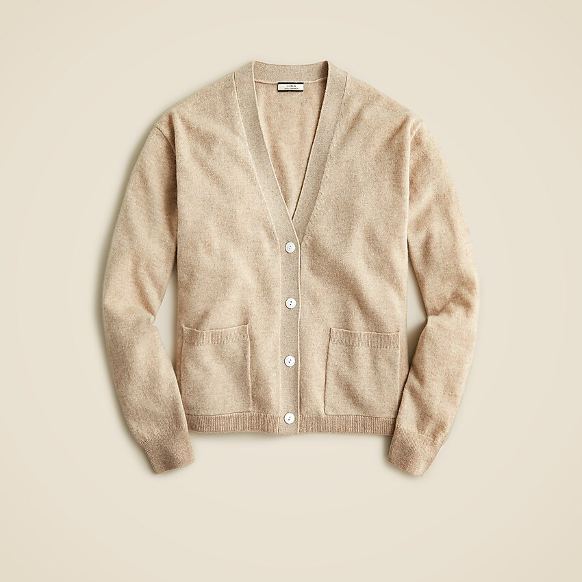 Cashmere patch-pocket cardigan sweater | J. Crew US